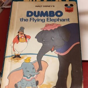 First Edition Dumbo Vintage Wonderful World Of Reading 1978 GUC